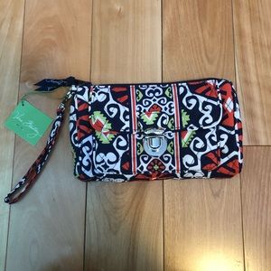 Vera Bradley -> Sun Valley Pushlock Wristlet